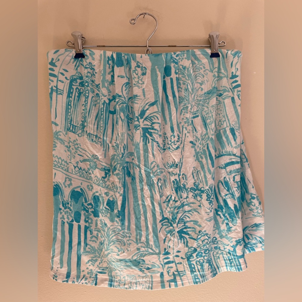 Lilly Pulitzer Blue Pencil Skirt Resort Wear